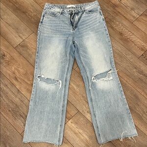 Vervet Light Blue Distressed Women Jeans